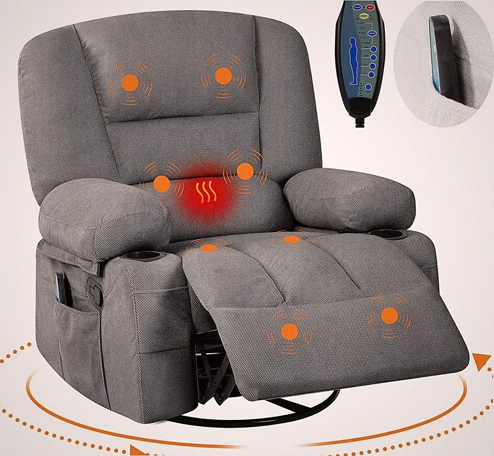 6 Positions Rocking Chair